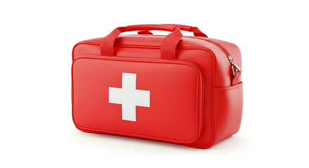 First aid, First aid kit, Medical kit, Red First Aid Kit Bag