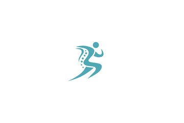 fitness center logo vector illustration logo design