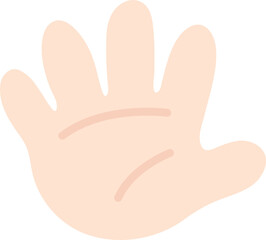 open hand gesture icon