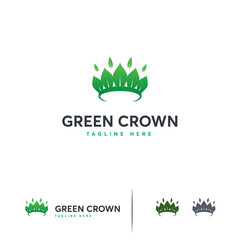 Green crown  design variations.