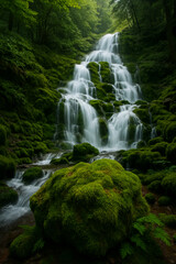 waterfall in the forest