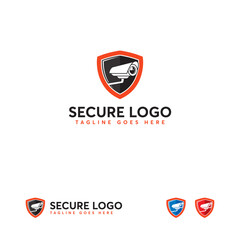 Secure  design with a security camera.