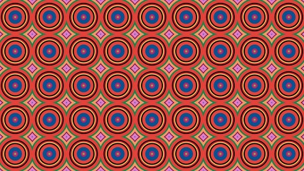 circle motif, circle pattern, symmetrical, circle lines, wall wallpaper, HD