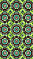 circle motif, circle pattern, symmetrical, circle lines, wall wallpaper, HD