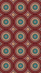 circle motif, circle pattern, symmetrical, circle lines, wall wallpaper, HD