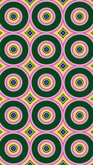 circle motif, circle pattern, symmetrical, circle lines, wall wallpaper, HD