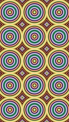 circle motif, circle pattern, symmetrical, circle lines, wall wallpaper, HD