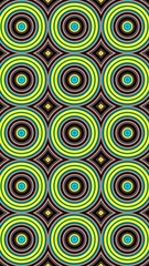 circle motif, circle pattern, symmetrical, circle lines, wall wallpaper, HD