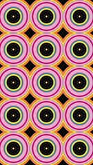 circle motif, circle pattern, symmetrical, circle lines, wall wallpaper, HD