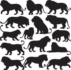 Majestic Lion Head Silhouette

Roaring Lion Vector Design

Lion Walking Silhouette Scene

Lion&rsquo;s Mane Detailed Silhouette

Proud Lion Standing Vector Art