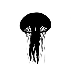High-Contrast Black Silhouettes of Animals and Insects on Clean White Background – Vector Illustration