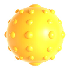bacteria biology 3d icon illustration