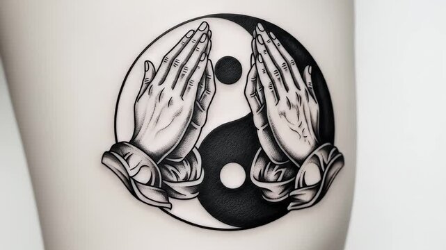 TATTOO FLASH POSTER【 Praying Hands 】 M109248172超 安い TATTOO FLASH POSTER【 Praying Hands 】 M109248172超 安い