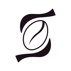 coffee logo for drinks, logo design inspirations