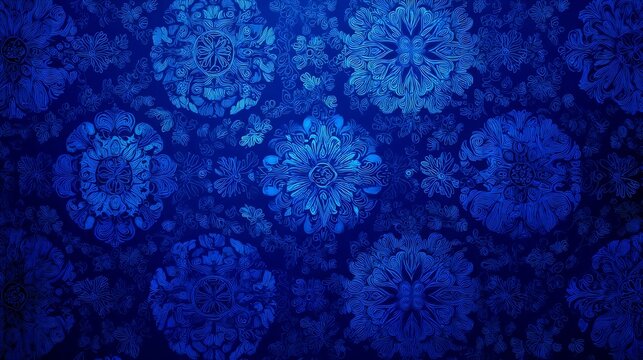 Blue pattern background