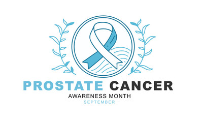 Prostate Cancer Awareness Month. Prostate cancer concept Background.