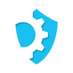 logo protection for protection technology services, logo design inspirations
