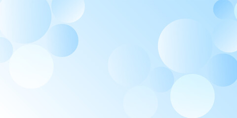 Modern geometric background gradient soft light blue bokeh for Graphic Business background hitech abstract