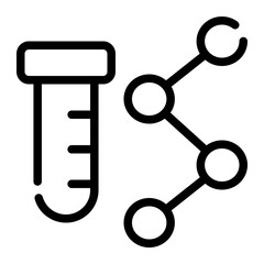 bioreactor line icon