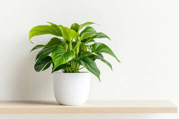 Botanical Plant in Modern Interior with Natural Daylight