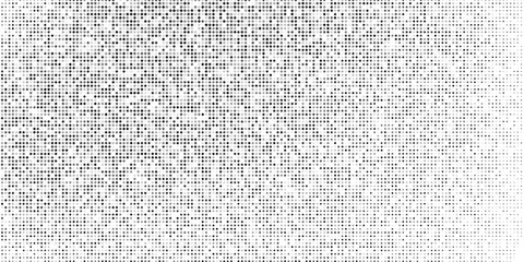 Abstract rectangle halftone gradient texture. Vanishing polka dot background. Repeating dots gradation abstract art