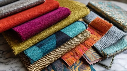 Exploring a Diverse Collection of Fabrics and Materials