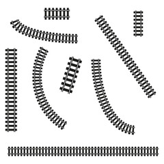 Tank tread icons. Military track vector. War vehicle part. Black tread shape.