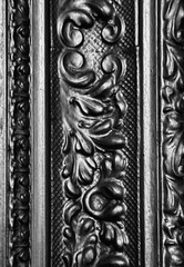 detail of an old door