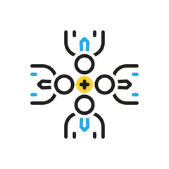 Multi color icon for everybody