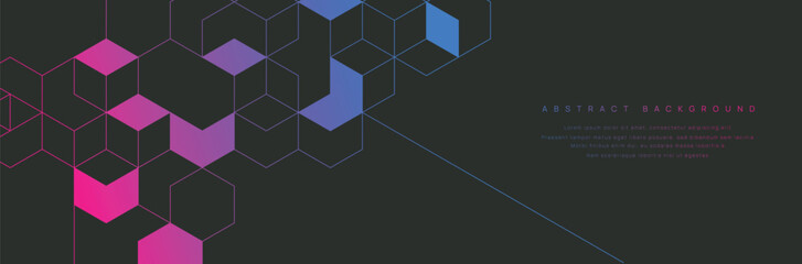 Graphic design element and abstract geometric background.	