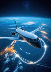 Innovation in airline travel gps warning center for safety during airplane landing