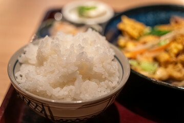 大盛りのご飯