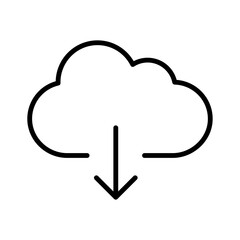 Download flat icon vector set, linear outline icon, minimal vector illustration for interface design