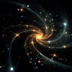 Abstract spiral galaxy (2)