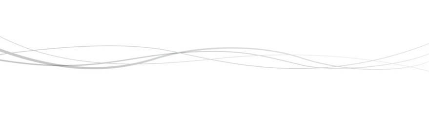 グレーの波線の背景素材