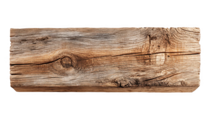 A weathered wooden log with intricate textures and natural patterns. resting on a neutral background. ideal for showcasing rustic design elements or nature-themed projects