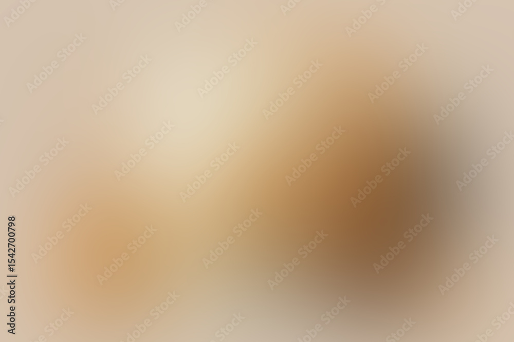 Fototapete Abstract soft brown color warm toon gradient blur background. Blur background with brown color warm toon gradient smooth and soft. 