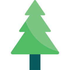 Pine Tree Illustration for Earth Day
