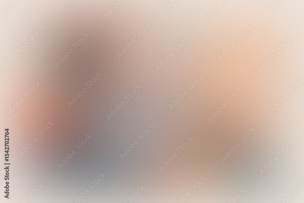 Poster Abstract soft warm color gradient blur background. Blur background with warm color gradient smooth and soft. 