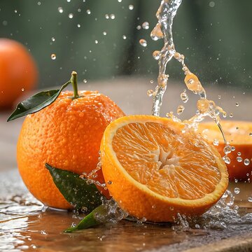 orange in water jpj