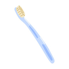 Colorful pink sponge resting on a white background in a simple and minimalistic style