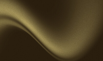 Abstract background in golden brown with wave shape and color gradation. suitable as a background or elegant or rich design element