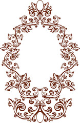 Beautiful flower art and mandala vector design