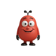 Fototapeta premium funny cartoon android