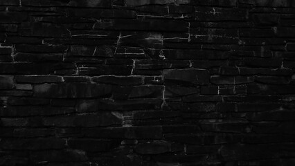 グレースケール　ストーンウォール　テクスチャー　背景素材