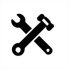 skateboard themed icons in flat and black and white style