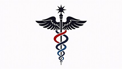 Caduceus Symbol, Medical Emblem, Health Care