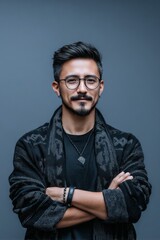 Obraz premium Portrait of a man in a jacket