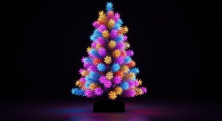 A Dazzling Array of Christmas Tree Decorations and Ornaments