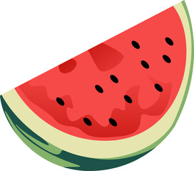 watermelon vector illustration
